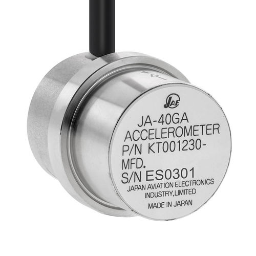 Acelerómetro 1 eje - JA-40GA - ASC - piezoeléctrico / analógico / salida de corriente