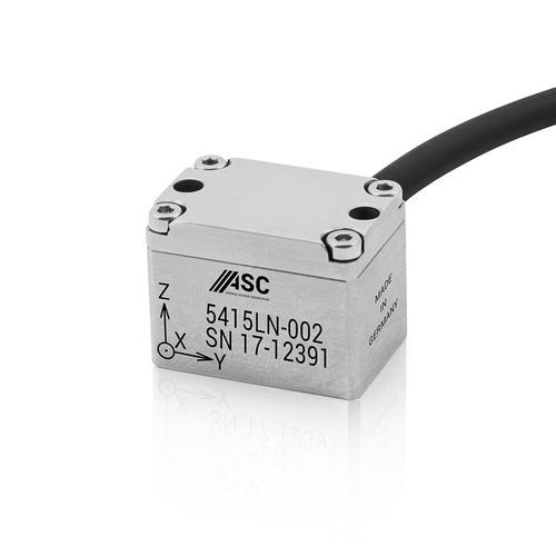 Acelerómetro triaxial - ASC 5415LN - ASC - capacitivo / MEMS / de bajo ruido