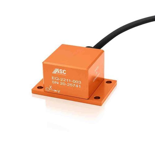Acelerómetro biaxial - ASC EQ-2211 - ASC - MEMS / capacitivo / sísmico