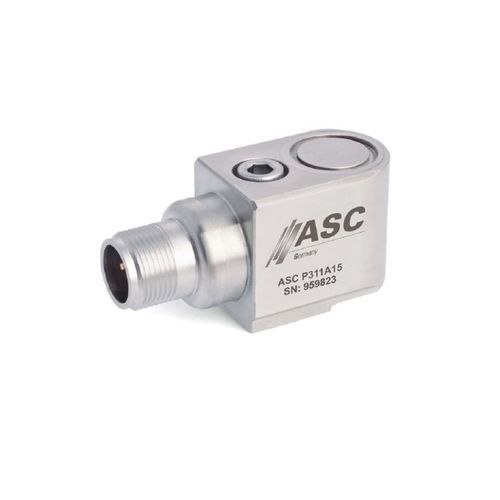 Acelerómetro uniaxial - ASC P311A15 - ASC - IEPE / piezoeléctrico / de fuerza G