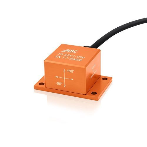 Inclinómetro 2 ejes - ASC TS-92V1 - ASC - con salidas de tensión / analógico / capacitivo