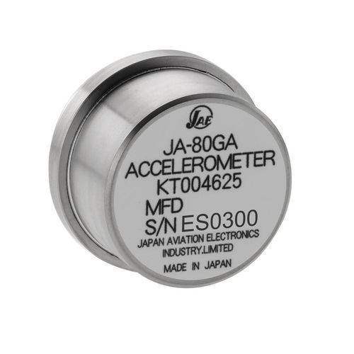 Acelerómetro uniaxial - JA-80GA - ASC - de cuarzo / MEMS / analógico