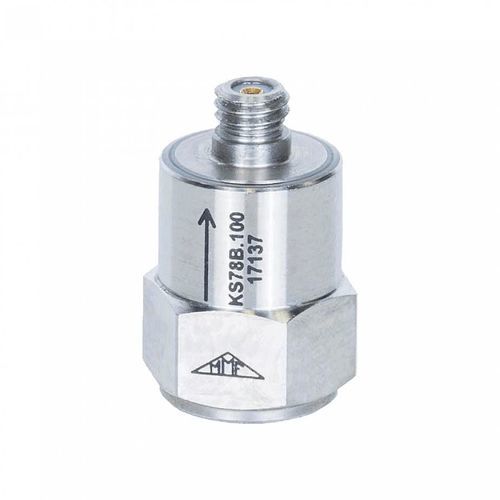 Acelerómetro uniaxial - KS78C.10 - ASC - IEPE / piezoeléctrico / con salidas de tensión