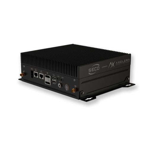 Computadora inteligencia artificial - Titan 300 TGL-UP3 AI - SECO - embarcada / en riel DIN / Intel® Celeron® 6305E