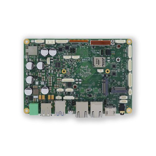 Ordenador monotarjeta 3,5" - SBC-3.5-RK3568 - SECO - Rockchip RK3568 / ARM® Cortex®-A55 Quad-core / M.2 Key M