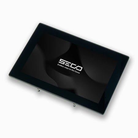 HMI con tecnología capacitiva proyectada - Modular Vision 15.6 MX8M-Plus - SECO - montado en panel / 1920 x 1080 / Full HD
