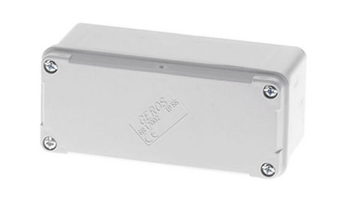 Caja de conexiones de pared - 55 x 130 x 60 mm, IP 65 | GR17002    - GEROS - resistente al agua / de plástico