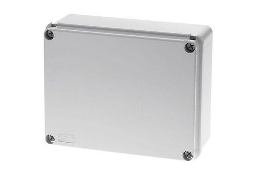 Caja de conexiones de pared - 240 x 190 x 95 mm, IP 65 | GR17020 - GEROS - resistente al agua / de plástico