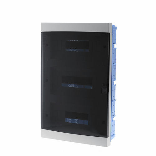Caja encastrable - IP 40 | GR19236 - GEROS - de plástico / con puerta transparente