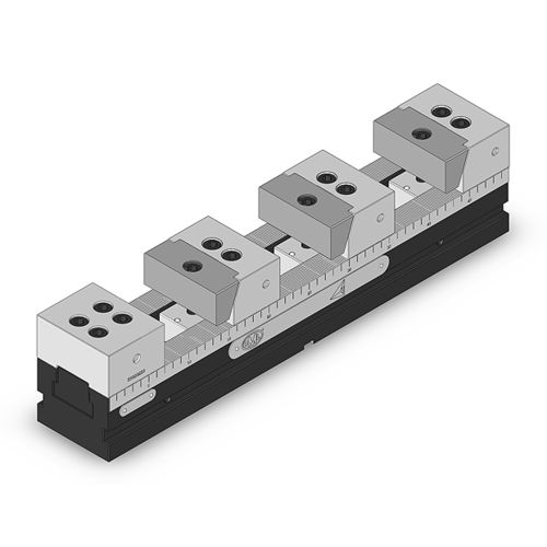 Mordaza de máquina - F677-588202 - Fixtureworks - de tornillo / múltiple