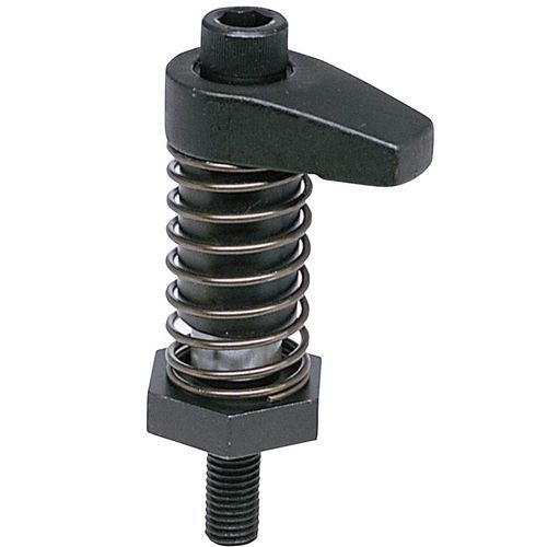 Dispositivos de apriete con control manual - BJ131 series - Fixtureworks - de acero / cuerpo roscado