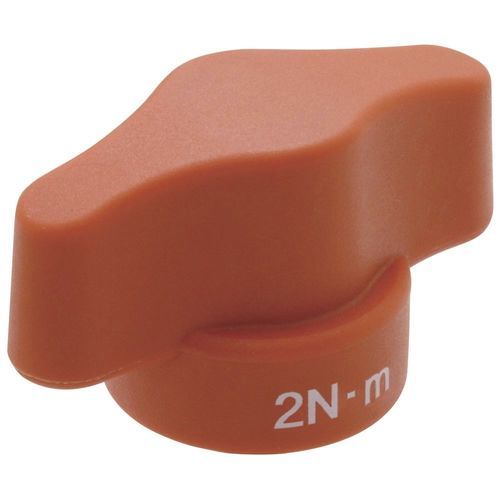 Rosca moleteada - CTK48-5-2BK - Fixtureworks - de mariposa / de acero / de poliamida