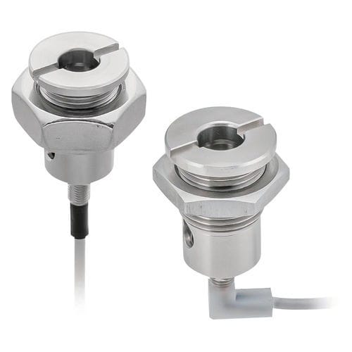 Tapa de conector montada en panel - QCWE-S - Fixtureworks - de metal / circular