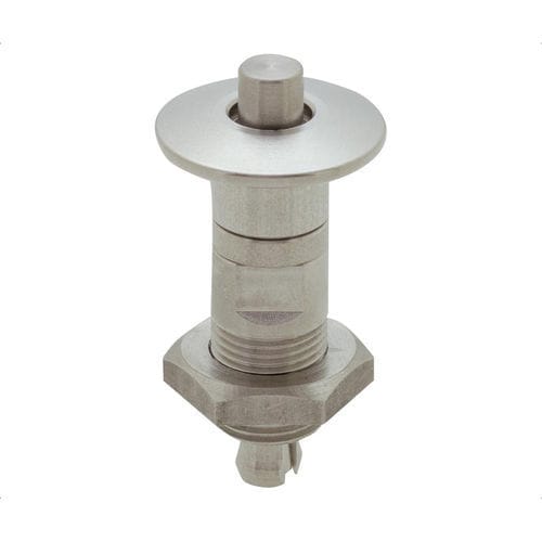 Pasador de liberación rápida con botón - QCHC series - Fixtureworks - de acero inoxidable