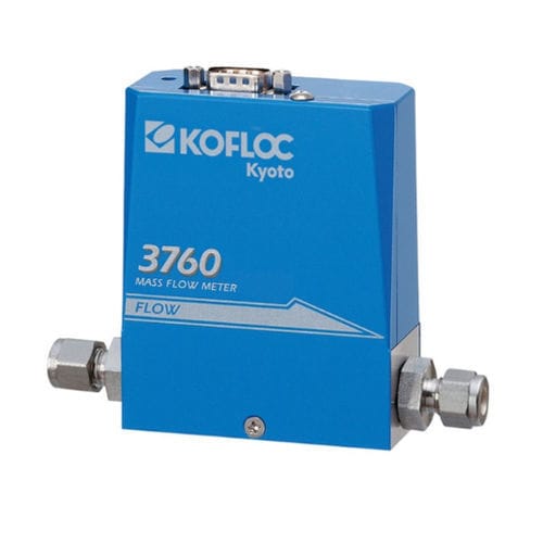 Caudalímetro másico - 3760  - KOFLOC Corp. - para gas / 15 V CC / compacto