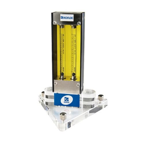 Caudalímetro de área variable - RK140X  - KOFLOC Corp. - volumétrico / para gas / para laboratorio