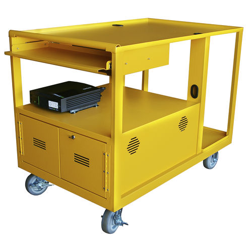 Carro de transporte - PMC-L1 - Storage Battery Systems, LLC - de metal / multifuncional / con ruedas giratorias