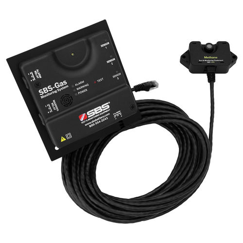 Detector de gas - SBS-CH4 - Storage Battery Systems, LLC - de metano / de vigilancia / de pared
