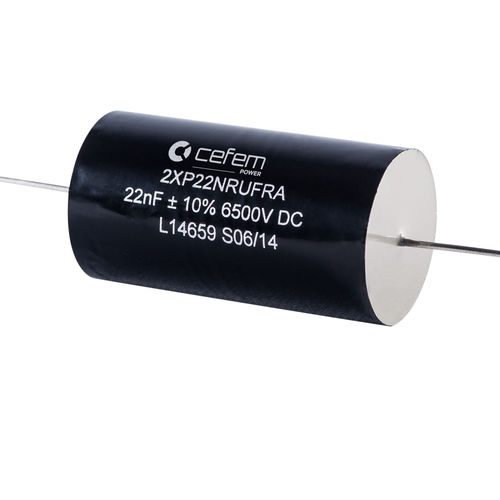 Condensador eléctrico de película - POWER - Cefem Group - axial / no inductivas / de alta tensión