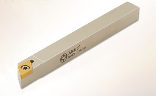 Portaherramienta ISO - SDACL series - AKKO CUTTING TOOLS - con tornillo de fijación / para mecanizado / para torno CNC
