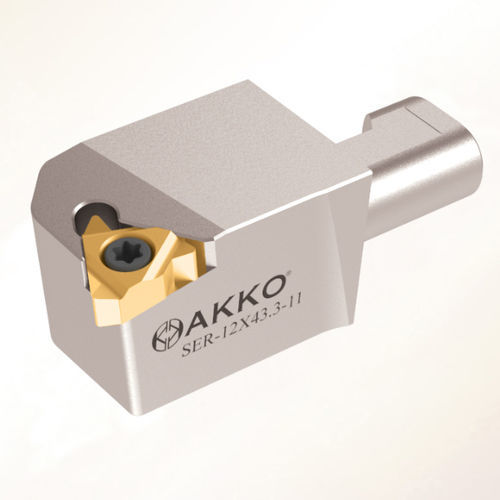 Portaherramienta ISO - SEL-12x43.3-11 - AKKO CUTTING TOOLS - con tornillo de fijación / para mecanizado