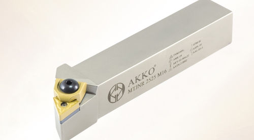 Portaherramienta con tornillo de fijación - MTJN series - AKKO CUTTING TOOLS - para mecanizado / para torneado externo