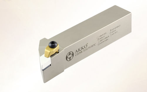 Portaherramienta ISO - CSKN series - AKKO CUTTING TOOLS - con tornillo de fijación / para mecanizado / para torneado externo