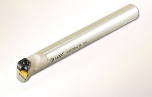 Portaherramienta ISO - CKUN series - AKKO CUTTING TOOLS - con tornillo de fijación / para torneado interno