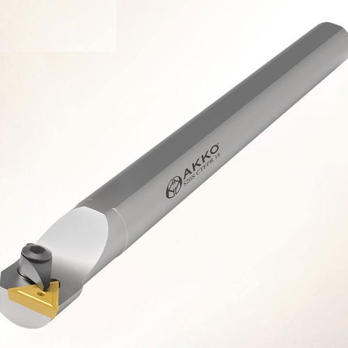 Portaherramienta ISO - CTFP series - AKKO CUTTING TOOLS - con tornillo de fijación / para torneado interno