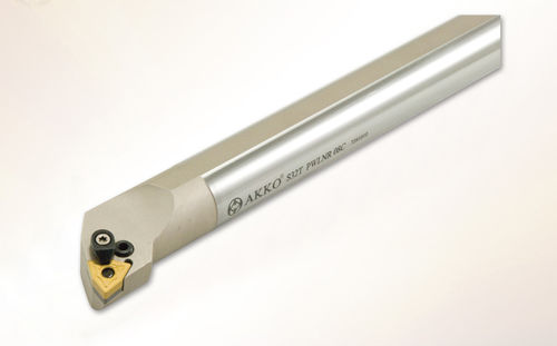Portaherramienta ISO - PWLN series - AKKO CUTTING TOOLS - con tornillo de fijación / para torneado interno