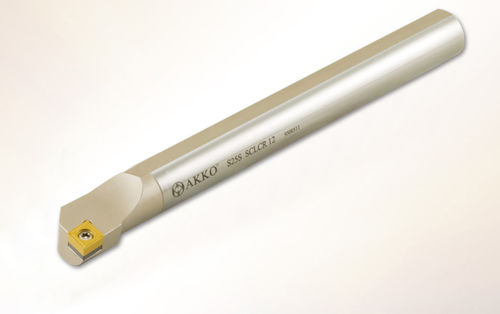 Portaherramienta ISO - C04G SCLCL 03 - AKKO CUTTING TOOLS - con tornillo de fijación / para torneado interno