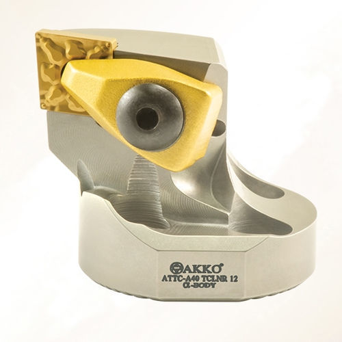 Portaherramienta ISO - TCLN series - AKKO CUTTING TOOLS - con tornillo de fijación / para mecanizado / antivibración