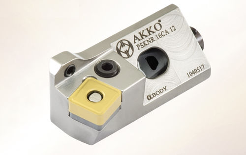 Portaherramienta ISO - PSKN series - AKKO CUTTING TOOLS - con tornillo de fijación / para mecanizado