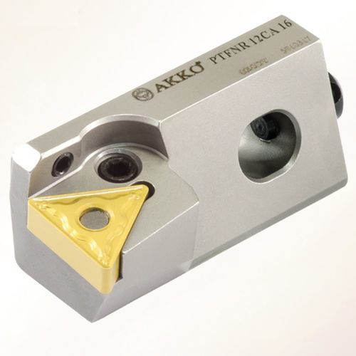 Portaherramienta ISO - PTFN series - AKKO CUTTING TOOLS - con tornillo de fijación / para mecanizado