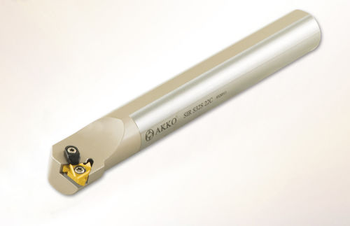 Portaherramienta ISO - SI series - AKKO CUTTING TOOLS - con tornillo de fijación / roscado / para torneado interno