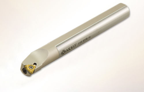 Portaherramienta ISO - TI series - AKKO CUTTING TOOLS - con tornillo de fijación / roscado / para torneado interno