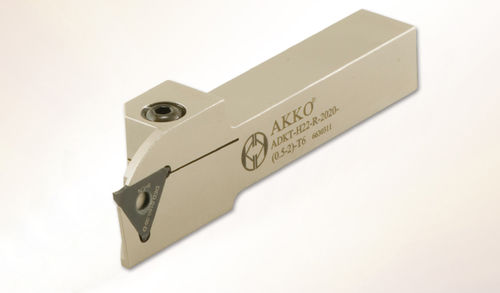 Portaherramienta con tornillo de fijación - ADKT-H22 series - AKKO CUTTING TOOLS - ranurado / para torneado externo