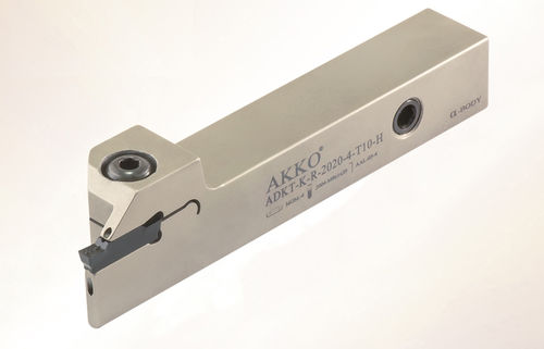 Portaherramienta con tornillo de fijación - ADKT-K series - AKKO CUTTING TOOLS - de rectificado / para torneado externo