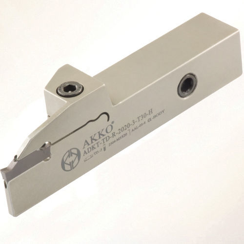 Portaherramienta con tornillo de fijación - ADKT-TD series - AKKO CUTTING TOOLS - ranurado / para torneado externo