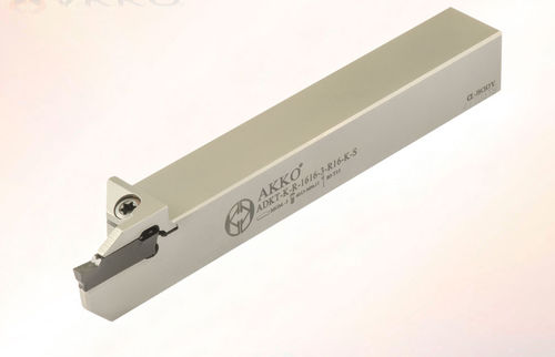 Portaherramienta con tornillo de fijación - ADKT-K series - AKKO CUTTING TOOLS - ranurado / para torneado externo / para torno CNC