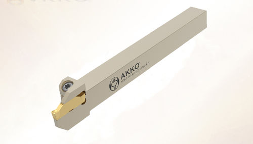 Portaherramienta con tornillo de fijación - ADKT-TG series - AKKO CUTTING TOOLS - ranurado / para torneado externo / para torno CNC