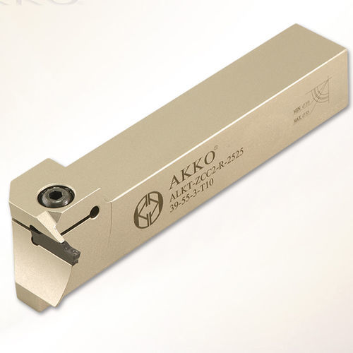 Portaherramienta con tornillo de fijación - ALKT-ZCC2 series - AKKO CUTTING TOOLS - ranurado / para torneado externo