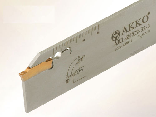 Portaherramienta ranurado - AKL-ZCC2-32 series - AKKO CUTTING TOOLS