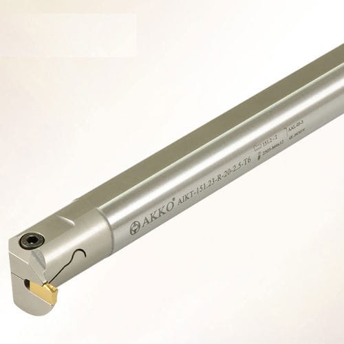 Portaherramienta con tornillo de fijación - AIKT-151.23 series - AKKO CUTTING TOOLS - ranurado / para torneado interno