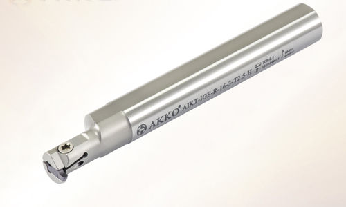Portaherramienta con tornillo de fijación - AIKT-IGE series - AKKO CUTTING TOOLS - ranurado / para torneado interno