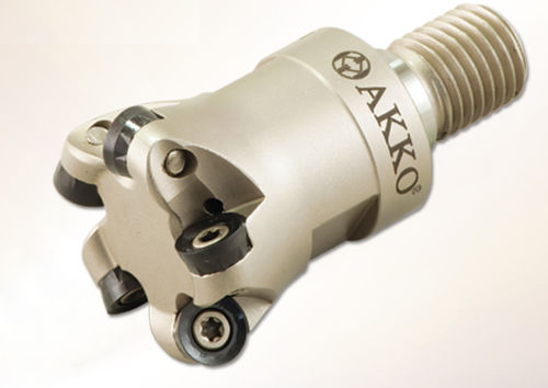 Fresa de plaquita - AEMR-RC10T3-D series - AKKO CUTTING TOOLS - modular