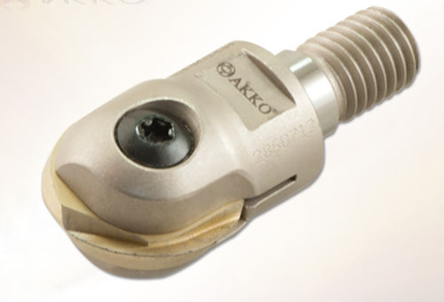Fresa frontal hemisférica - APMR-P3 series - AKKO CUTTING TOOLS - de plaquita