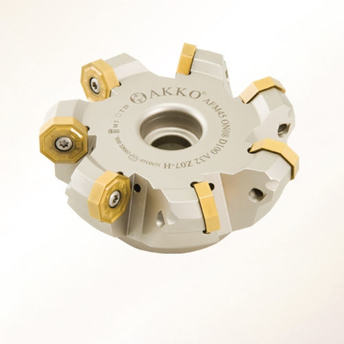 Fresa de plaquita - AFM45 series - AKKO CUTTING TOOLS - para planear / ISO