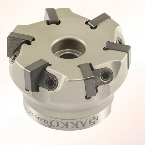 Fresa de plaquita - AFM88C-SN1204 series - AKKO CUTTING TOOLS - para planear