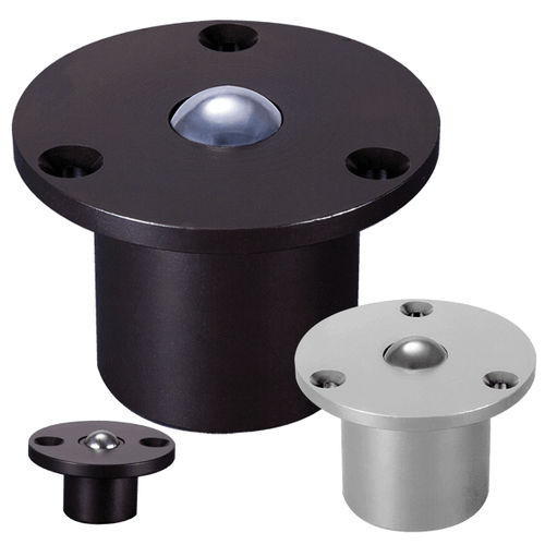 Rodillo esférico para cargas pesadas - 8601 - Omnitrack - de acero inoxidable / de acero / con collarín